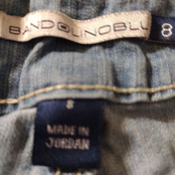 Bandolino Blu Women's Light Blue Missy Sams Capris Jeans Size 8! - Picture 2 of 12